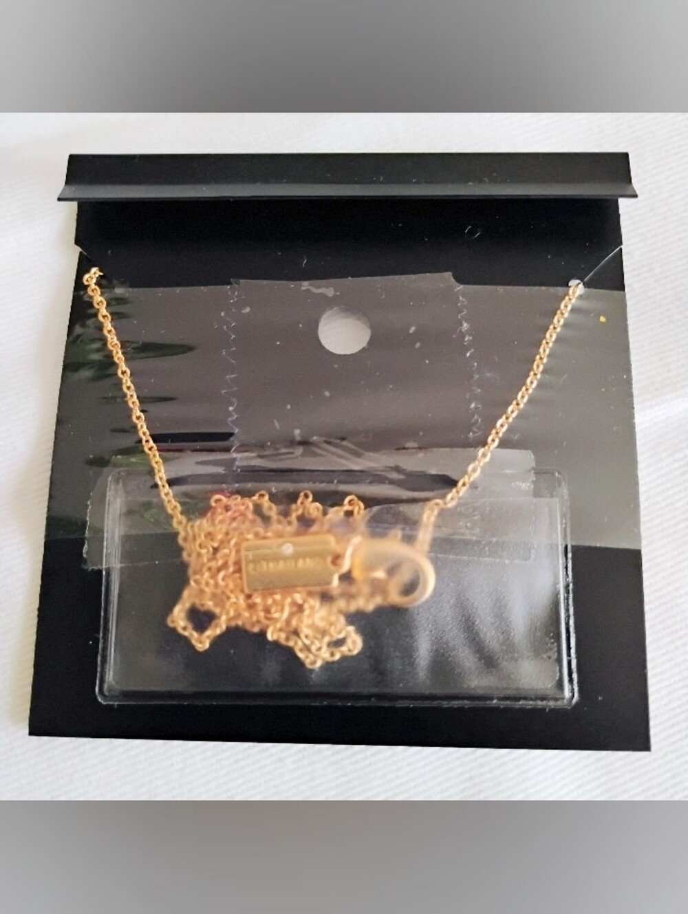 NEW Coach Pink Butterfly Necklace - w/ GHW - Picture 7 of 7